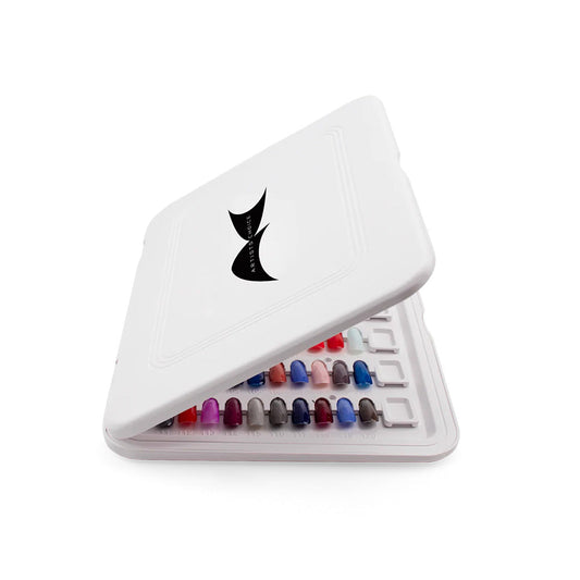 Artists Choice Professional Nail Colour Book 120 Uncoloured Tips