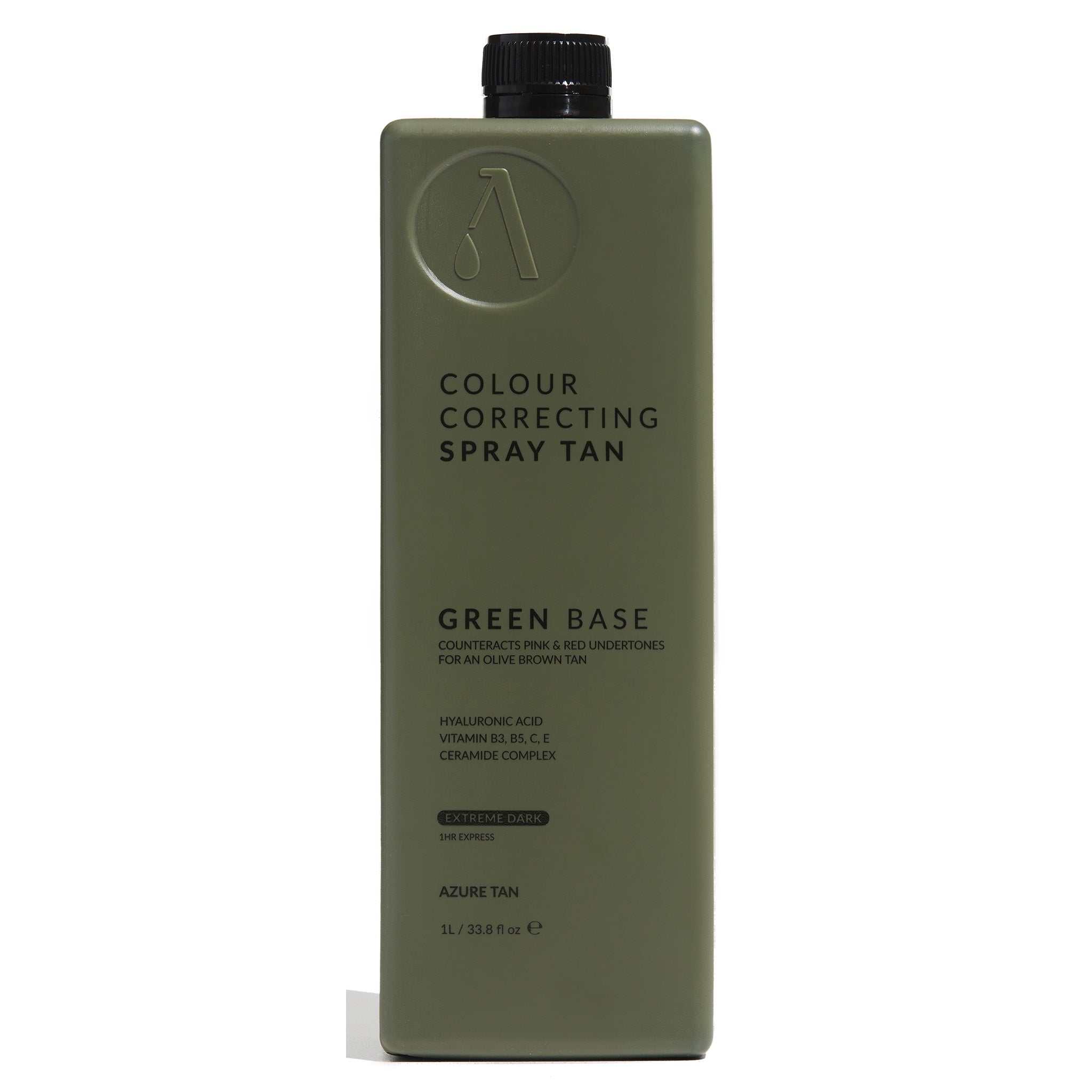 Azure Tan Pro Mist Green Base Extreme Dark 1 Litre