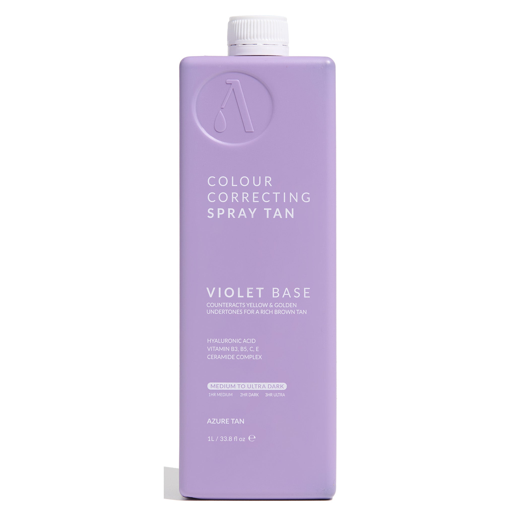 Azure Tan Pro Mist Violet Base Medium To Ultra Dark 1 Litre