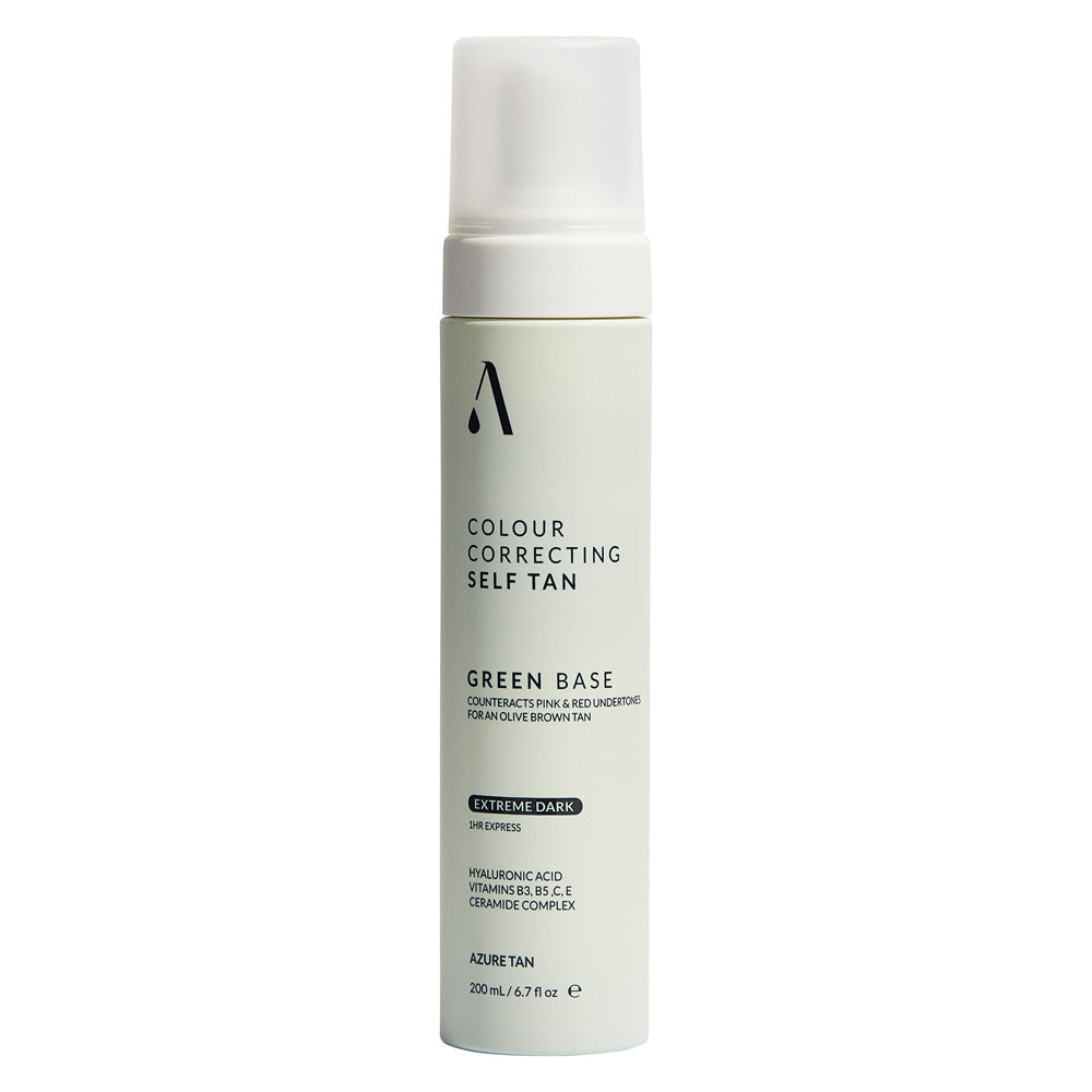 Azure Tan Self Tan Mousse Green Base Extreme Dark 200ml