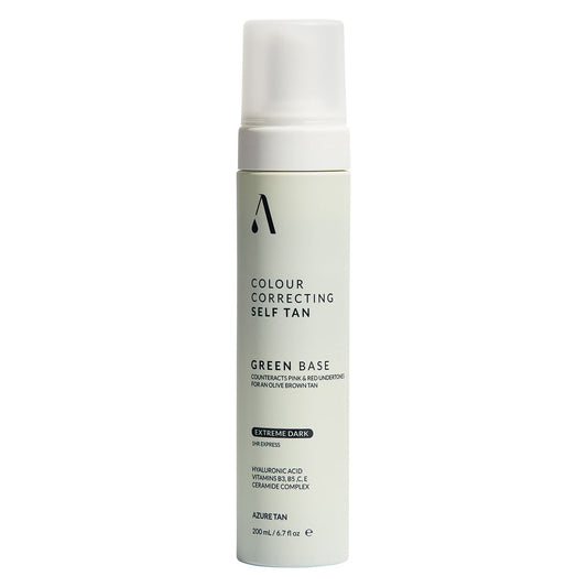 Azure Tan Self Tan Mousse Green Base Extreme Dark 200ml