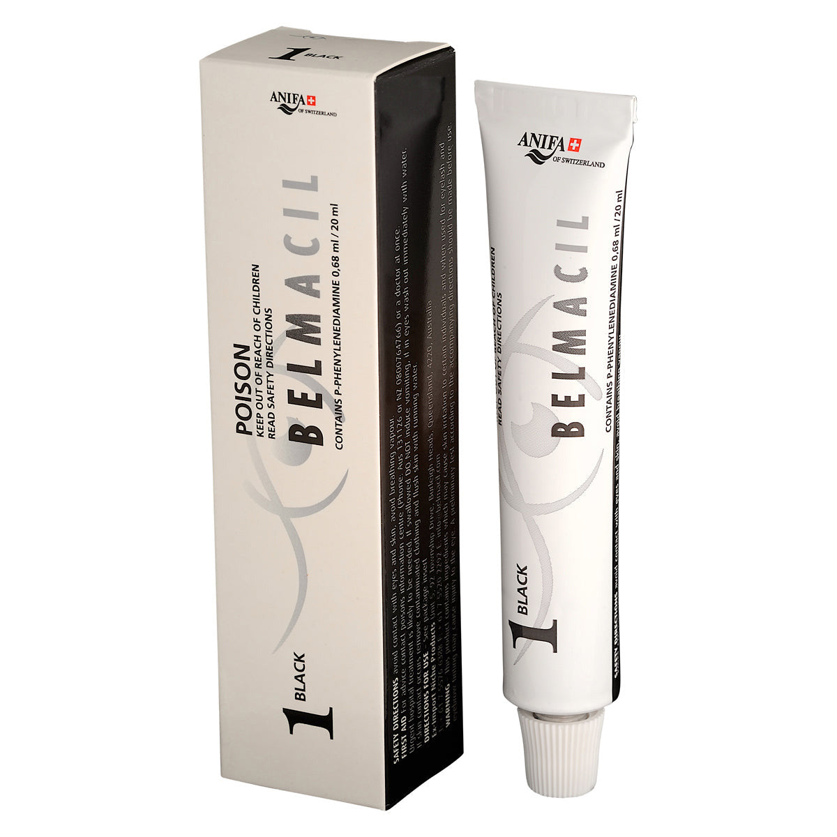 Belmacil Eyebrow & Eyelash Tint (20ml) light brown