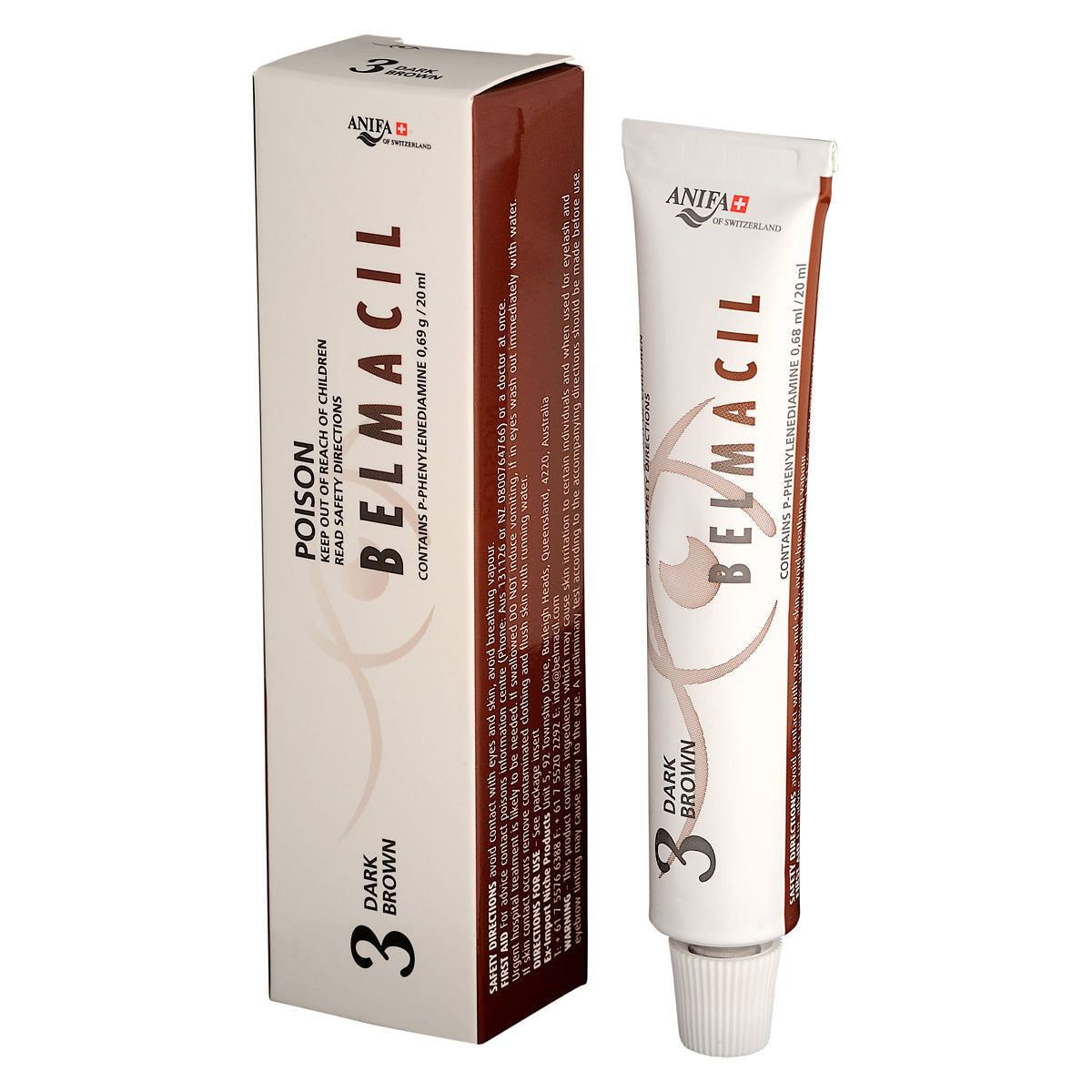 Belmacil Eyebrow & Eyelash Tint (20ml) blue