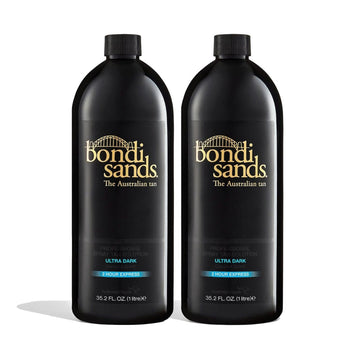 Bondi Sands Professional Tanning Solution Ultra Dark Duo Pack 1 Litre
