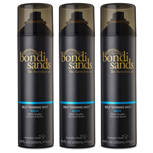 Bondi Sands Self Tanning Mist Dark 250ml - 3 Pack