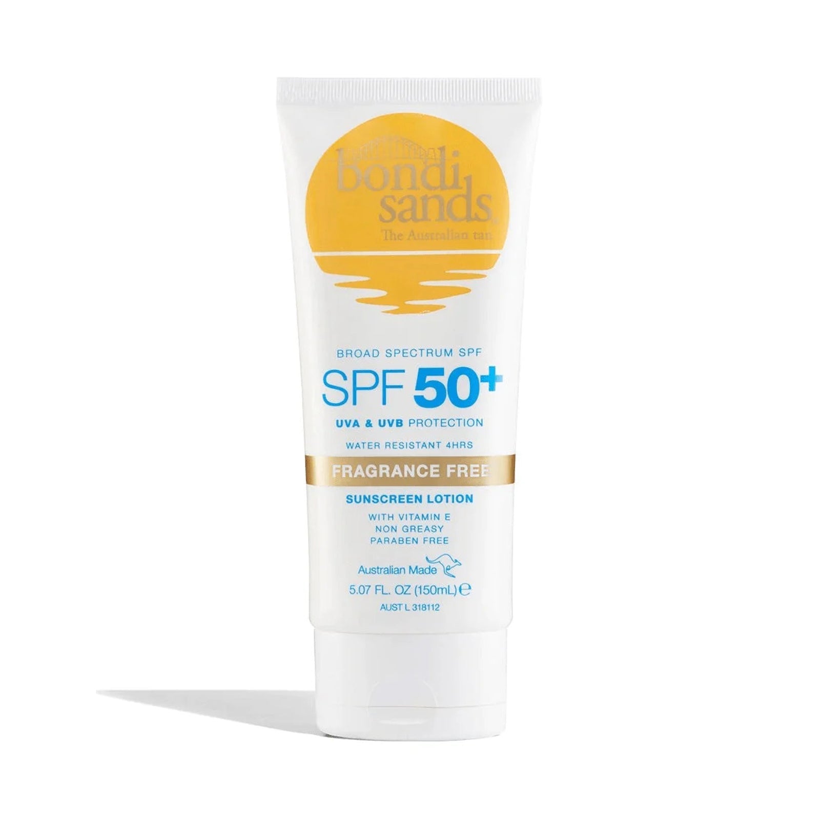 Bondi Sands SPF 50+ Fragrance Free Sunscreen Lotion 150ml