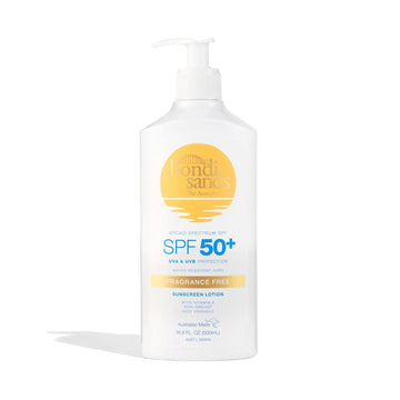 Bondi Sands SPF 50+ Fragrance Free Sunscreen Lotion Pump 500ml