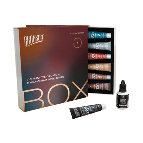 Bronsun Eyelash & Eyebrow Cream Dye Set Limited Edition