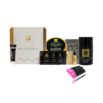 DIY Brow Lamination Kit with Brow Tint & Wax