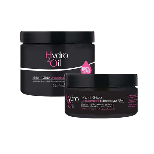 Caronlab Hydro 2 Oil Grip n' Glide Massage Gel - Unscented 100ml