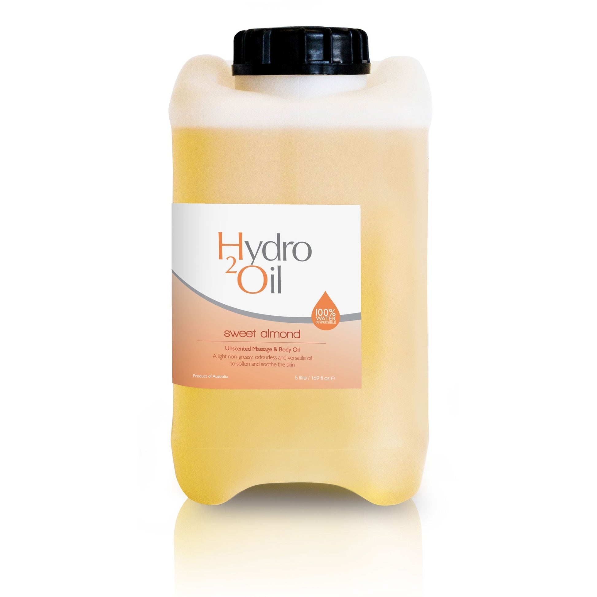 Caronlab Hydro 2 Oil Massage Oil - Sweet Almond 10L