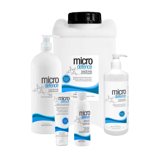Caronlab Micro Defence Body & Hand Sanitiser Gel 50ml