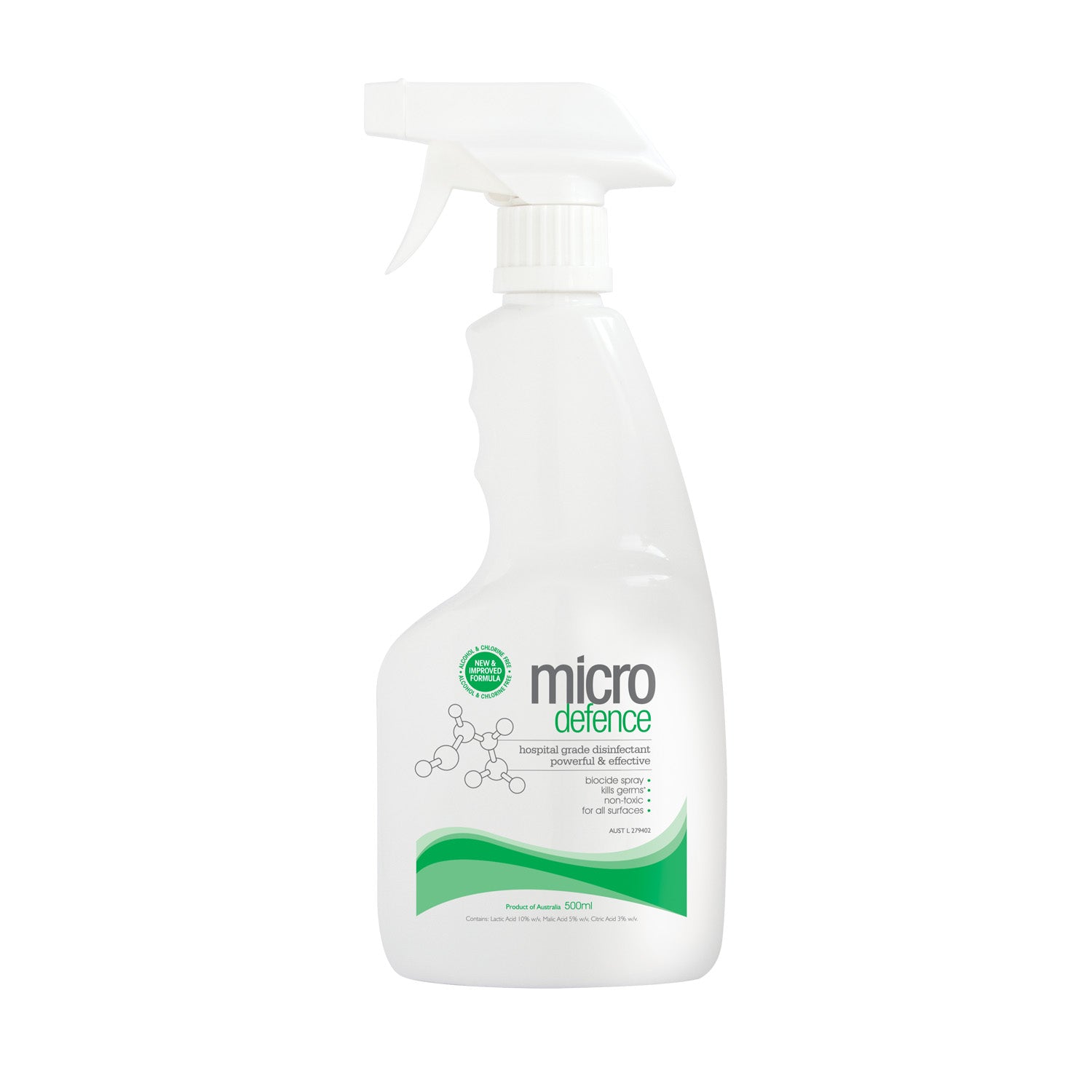 Caronlab Micro Defence Hospital Grade Disinfectant Spray 500ml