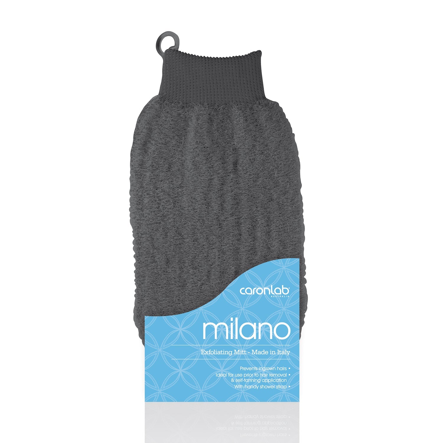 Caronlab Milano Exfoliating Massage Mitt marine