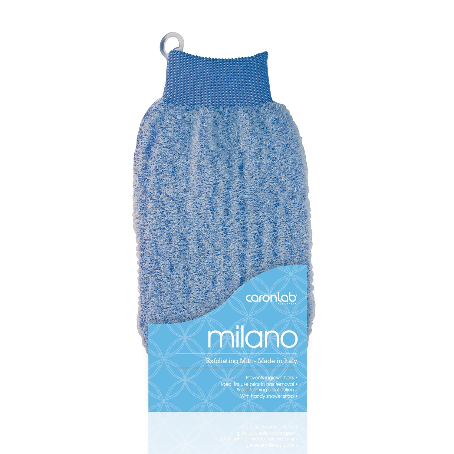 Caronlab Milano Exfoliating Massage Mitt brown