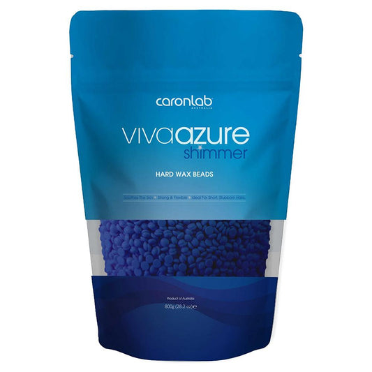 Caronlab Viva Azure Shimmer Hard Wax Beads 800g