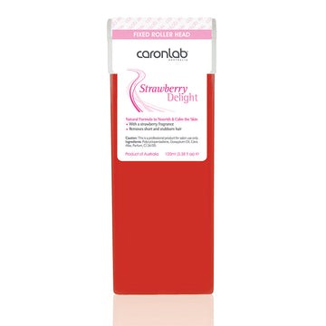 Caronlab Strawberry Delight Strip Wax Cartridge Fixed Head 100ml