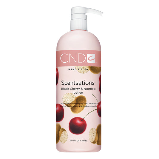 CND Hand & Body Scentsations Lotion - Black Cherry & Nutmeg  917ml