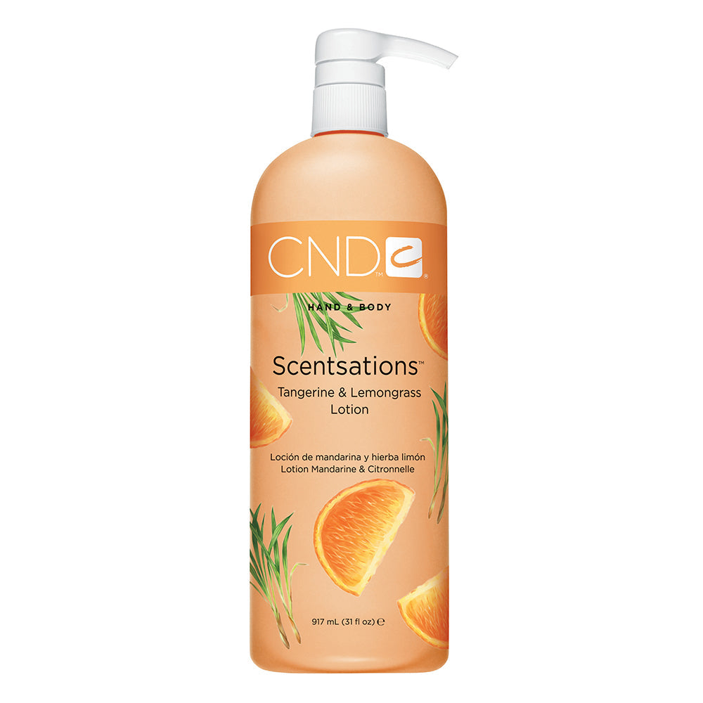 CND Hand & Body Scentsations Lotion - Tangerine & Lemongrass 917ml