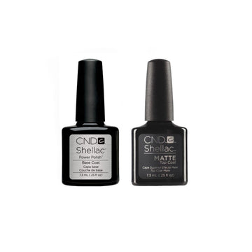 CND Shellac Base Coat & Matte Top Coat Pack 7.3ml