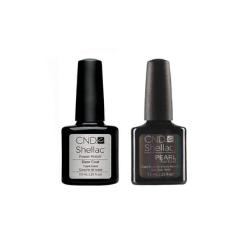 CND Shellac Base Coat & Pearl Top Coat Pack 7.3ml