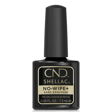 CND Shellac No-Wipe+ Top Coat 7.3ml