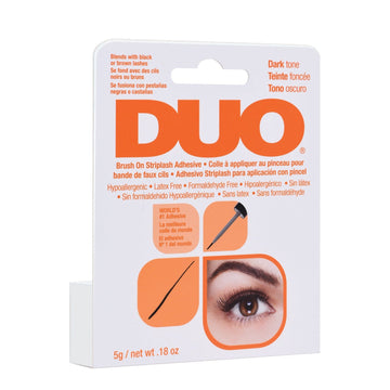 Duo Brush On Striplash Adhesive Dark 5g