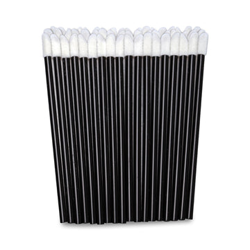 Elleebana Doe Foot/Angled Lip Brush Applicators 50 Pack