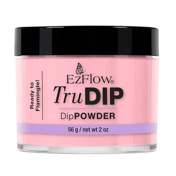 EzFlow TruDip Nail Dipping Powder - Ready to Flamingle! 56g