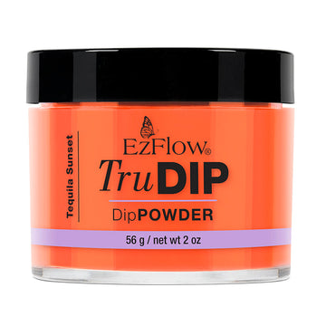 EzFlow TruDip Nail Dipping Powder - Tequila Sunset 56g