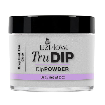 EzFlow TruDip Nail Dipping Powder - Grey Suit Too Cute 56g