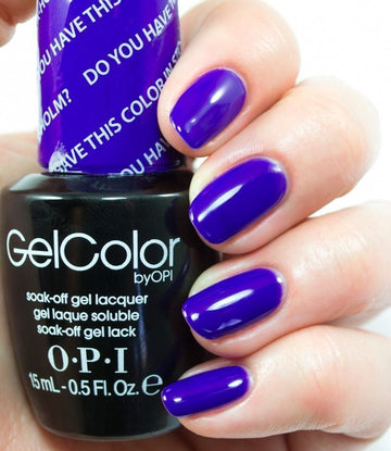 OPI GelColor GCN47 Do You Have this Color in Stock-holm 15ml