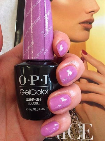 OPI GelColor GCV34 Purple Palazzo Pants 15ml
