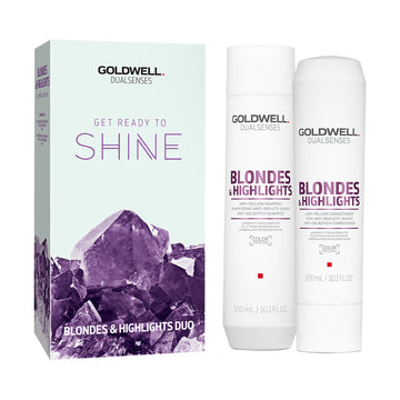 Goldwell Dualsenses Blondes & Highlights Shampoo & Conditioner 300ml Duo Pack