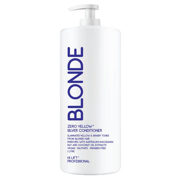 Hi Lift True Blonde Zero Yellow Pure Silver Conditioner 1 Litre