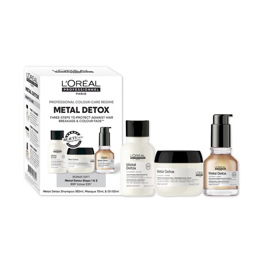 L'Oreal Professionnel Metal Detox Trio Starter Pack