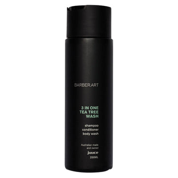 Juuce Barber Art 3 In One Tea Tree Wash 250ml