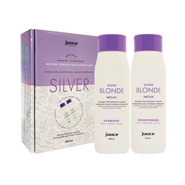 Juuce Silver Blonde Shampoo & Conditioner 300ml Duo Pack