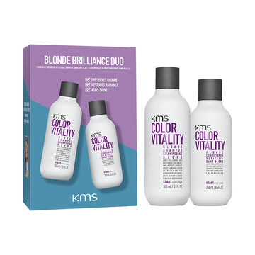 KMS Color Vitality Blonde Shampoo & Conditioner Duo Pack