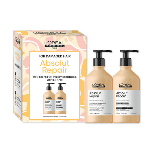 L'Oreal Professionnel Serie Expert Absolut Repair Shampoo & Conditioner 500ml Duo Pack