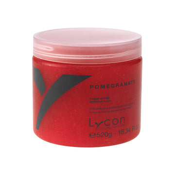 Lycon Spa Essentials Pomegranate Sugar Scrub Jar 520g