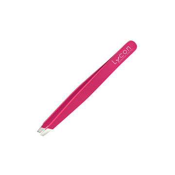 Lycon Pink Slanted Tweezers