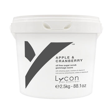Lycon Spa Essentials Apple & Cranberry Sugar Scrub 2.5kg