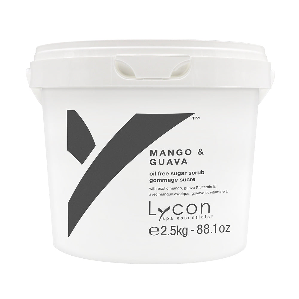 Lycon Spa Essentials Mango & Guava Sugar Scrub Jar 2.5kg
