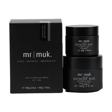Mr Muk Extreme Hold Semi Matte Mud Duo Pack