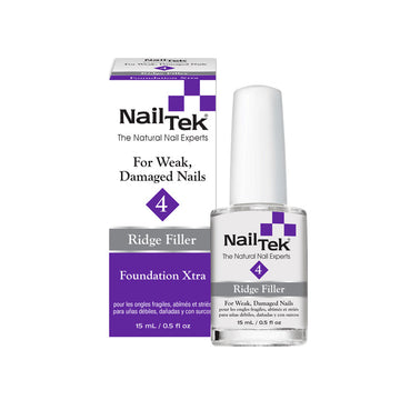 Nail Tek Foundation Xtra 4 - Ridge Filler for Weak, Damaged Nails 15ml