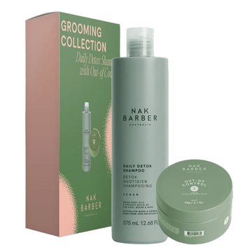 NAK Barber Daily Detox Shampoo & Out-Of Control Clay Duo Pack