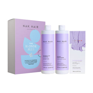 NAK Hair Blonde Plus Trio Pack
