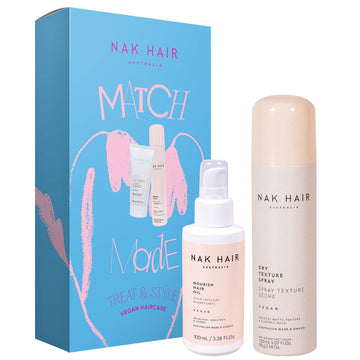 NAK Hair Nourish Oil Treatment & NAK Hair Dry Texture Duo Pack