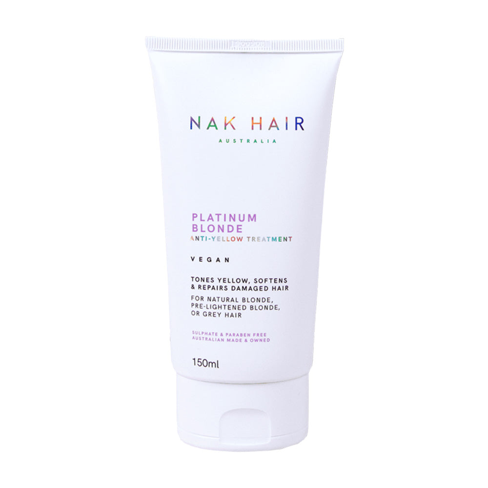 NAK Hair Platinum Blonde Anti-Yellow Treatment 150ml